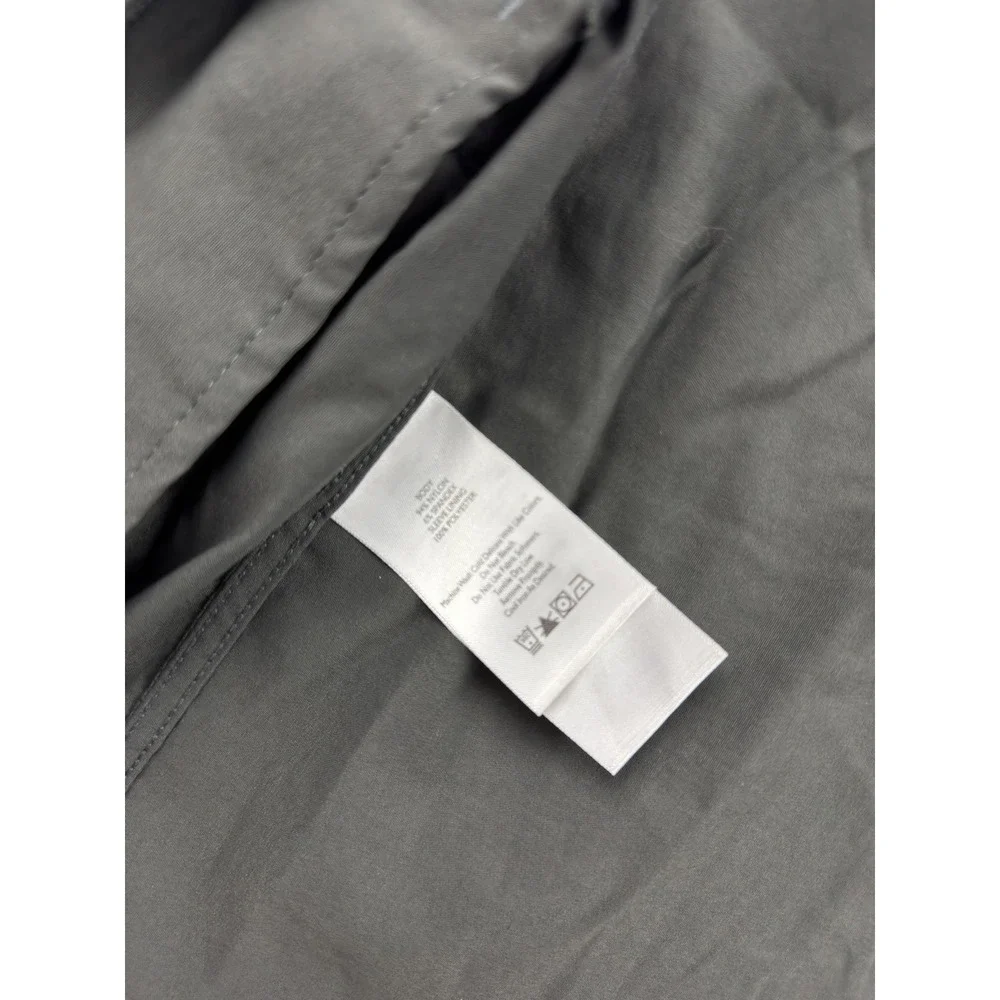 Eddie Bauer Blazer‎ Mens 42 Gray Travex Three Button Travel Jacket